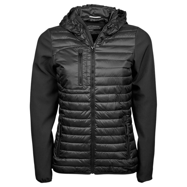 Tee Jays Ladies Crossover Hooded Jacket Thumbnail