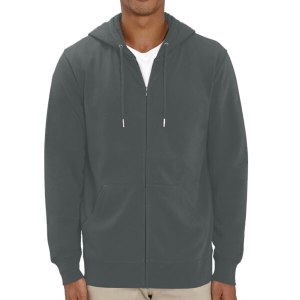 Unisex Connector essential zip-thru hoodie sweatshirt (STSU820) Thumbnail